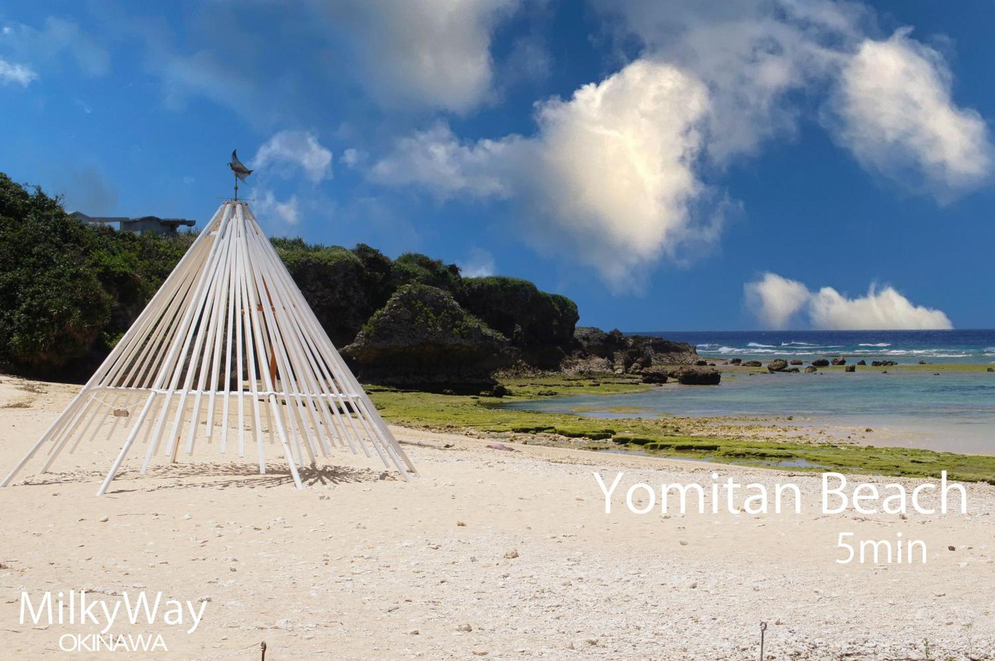读谷村Okinawa Milky Way别墅 外观 照片